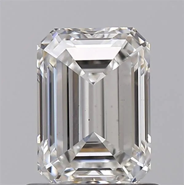 0.90ct Emerald Lab Grown Diamond (Colour G, Clarity VS2, IGI Certified)