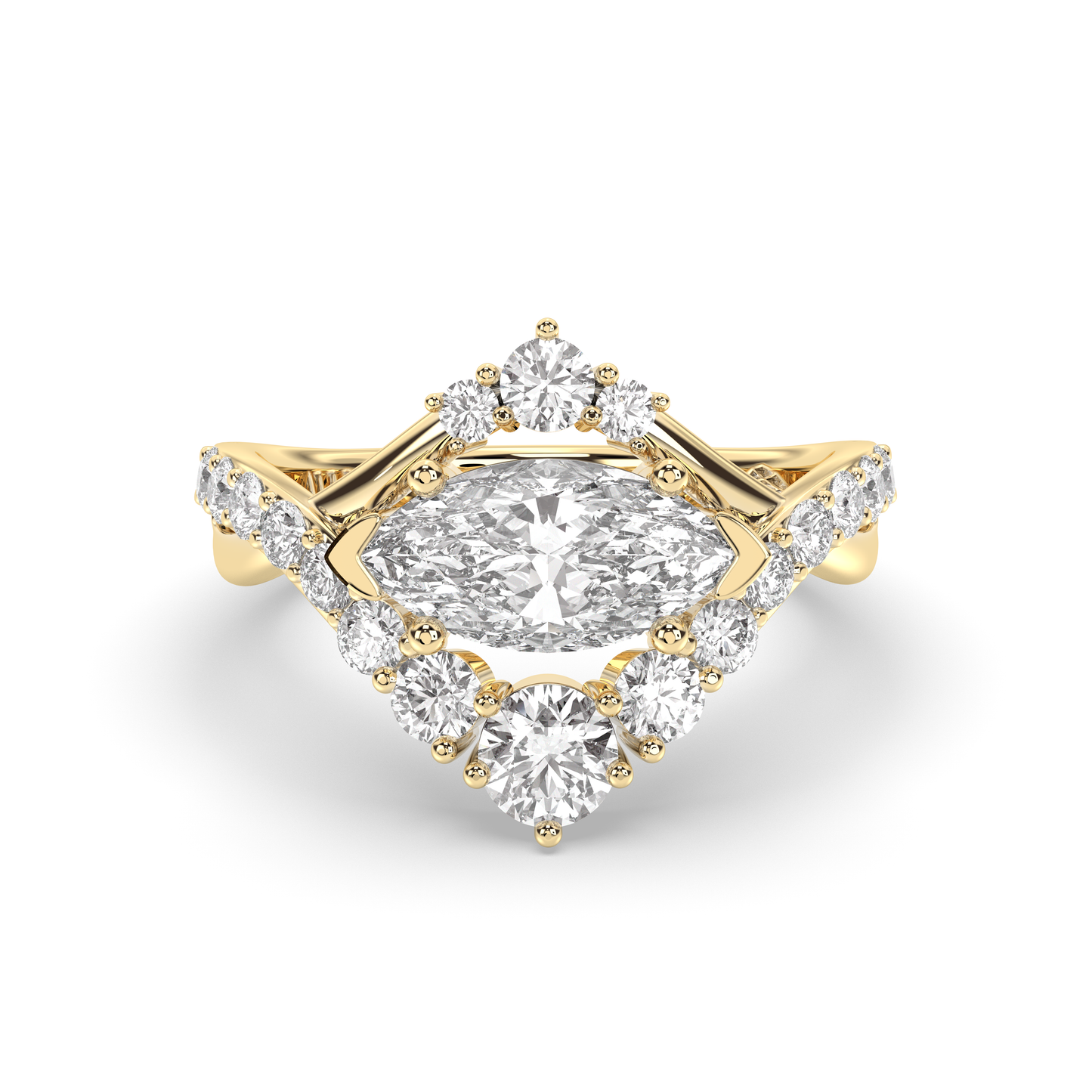 Versailles Marquise Engagement Ring