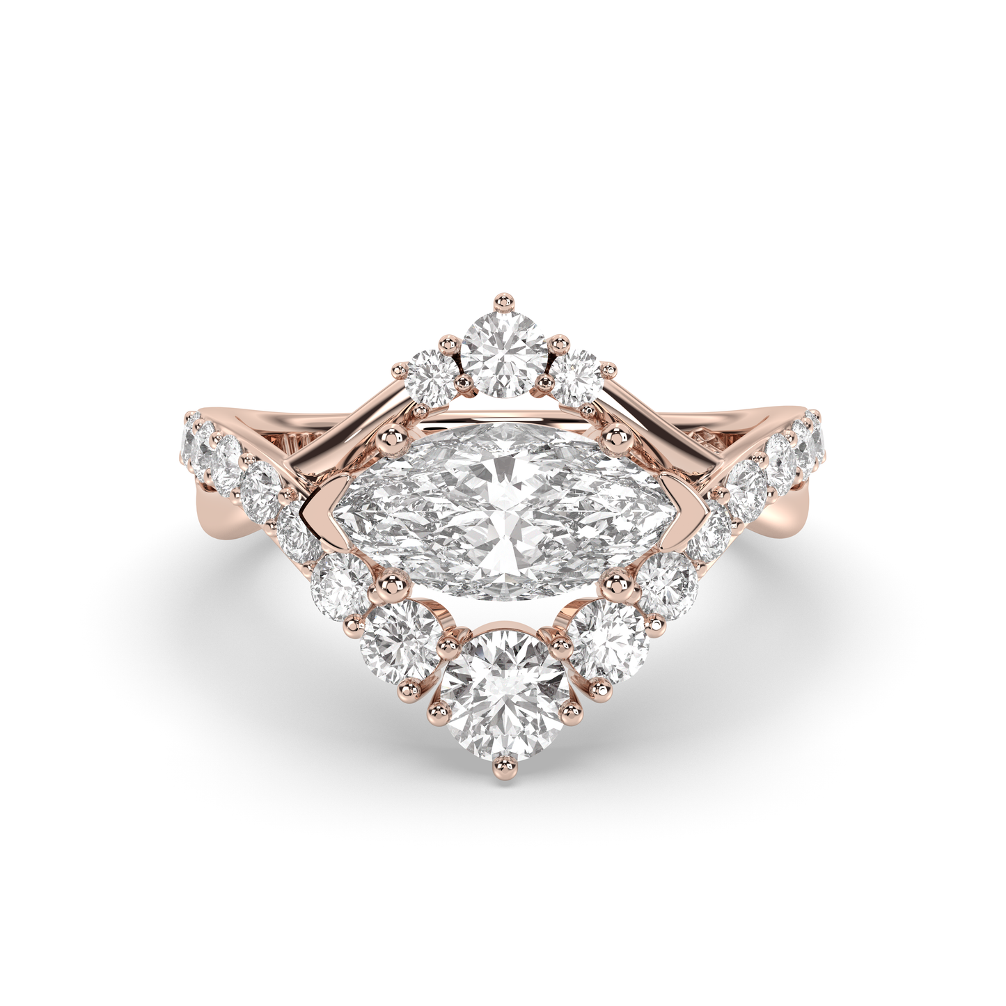 Versailles Marquise Engagement Ring